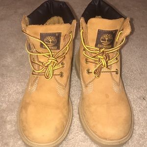 Wheat color timberland boot
